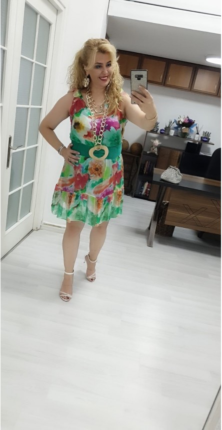 BEGONYA ELBISE
