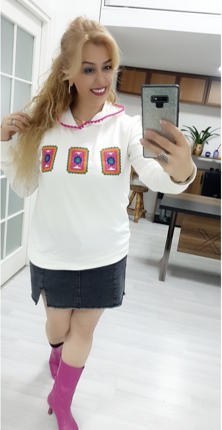 nakışlı sweat