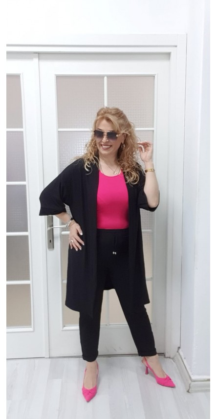 ÜÇLÜ TAKIM SİYAH