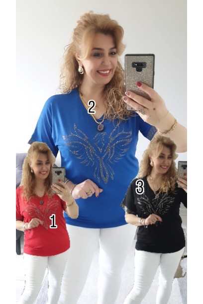 2Lİ KUŞLU BLUZ