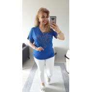 KUŞ BLUZ MAVİ