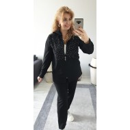 TAŞLI SİYAH 3 LÜ TAKIM