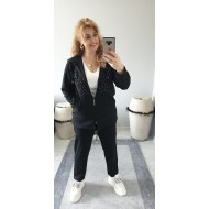 TAŞLI SİYAH 3 LÜ TAKIM