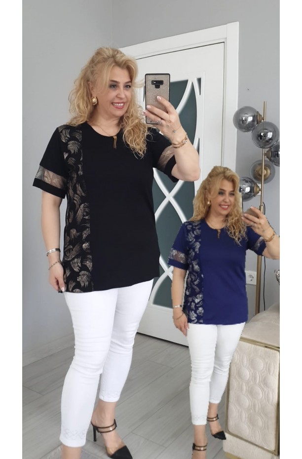 KOLU TÜLLÜ BLUZ 2Lİ ALIM 2 NO