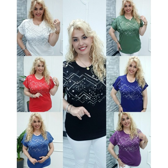 ZİKZAK TAŞLI BLUZ ZİKZAK TAŞLI BLUZ