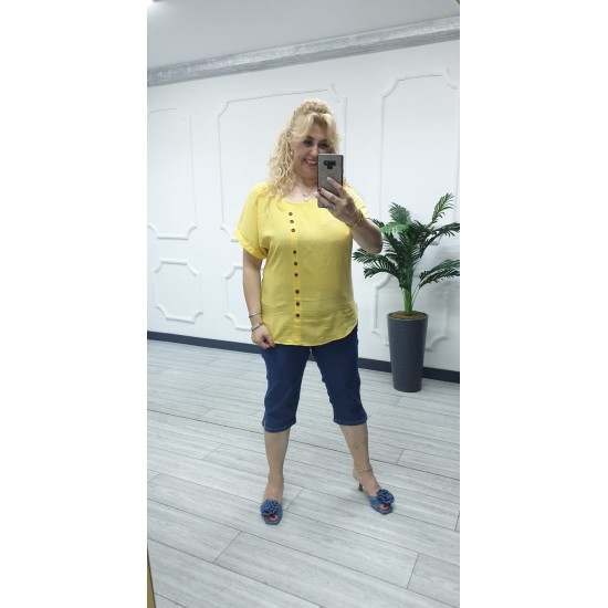DÜĞME PAMUK BLUZ DÜĞME PAMUK BLUZ