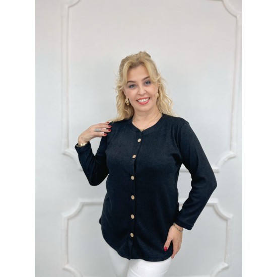 huvis bluz düğmelı