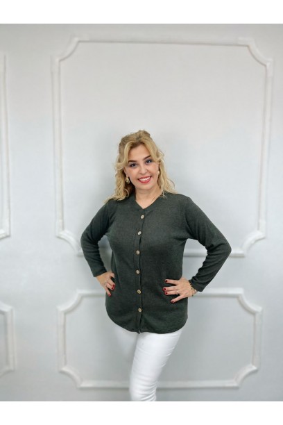 huvis bluz düğmelı