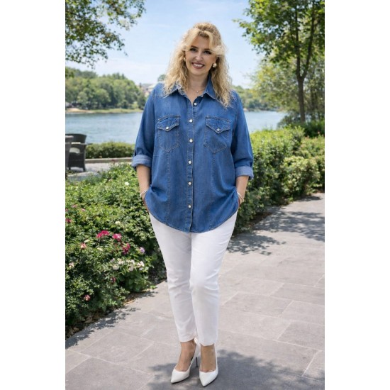 kot gömlek acık renk